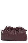 Mansur Gavriel Mini Cloud Clutch Bag In Plum