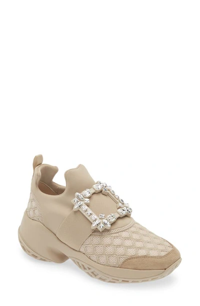 ROGER VIVIER VIV RUN STRASS SNEAKER