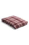 PIGLET IN BED CHECK LINEN FITTED SHEET