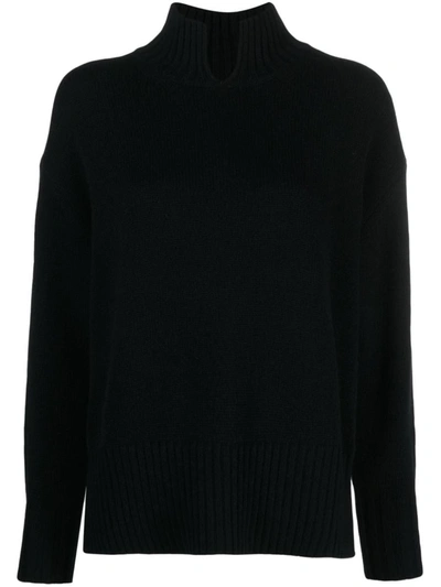 Allude Sweaters In Black