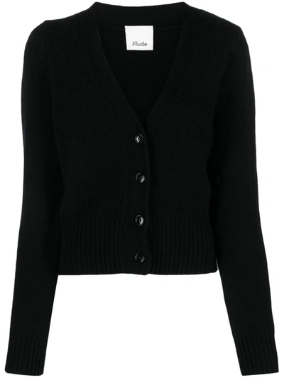 Allude Sweaters In Black