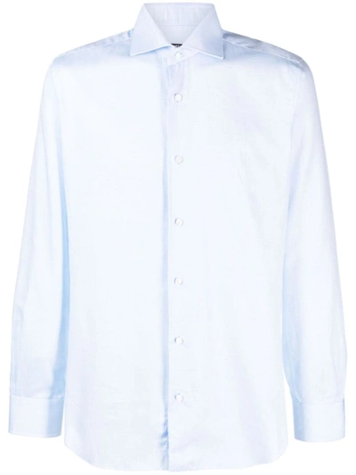 Barba Shirts In Clear Blue