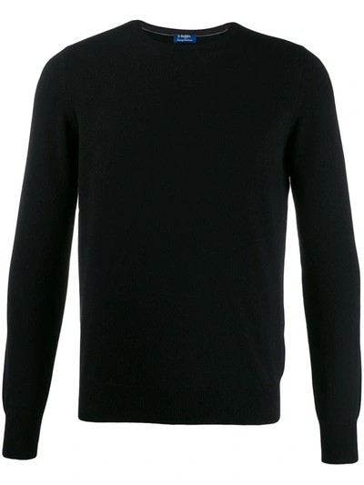 Barba Sweaters In Black