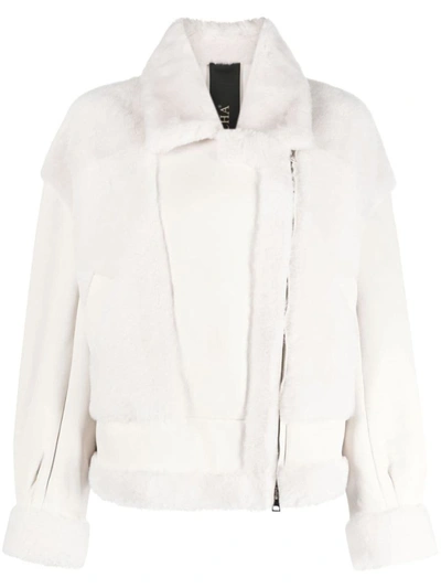 Blancha Coats In White