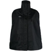 Coperni Logo-patch Bomber Cape In Black