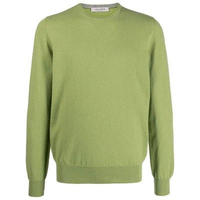 Fileria Fine-knit Cashmere Jumper In Green