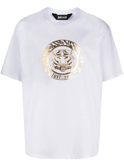 Just Cavalli T-shirt  Men Colour White