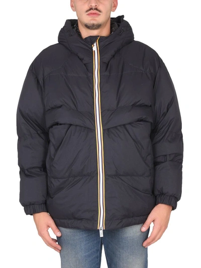 K-way Clauden 2.1 Amiable Nylon Padded Jacket In Black