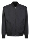 Lardini Black Teddy Jacket In Black