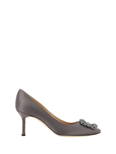 Manolo Blahnik Hangisi Pumps In Grap