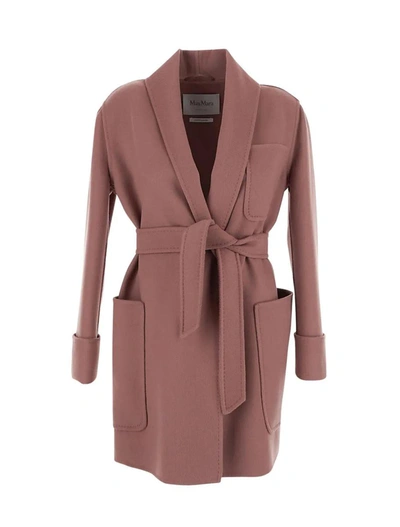 Max Mara Ughetta Coat In Neutral