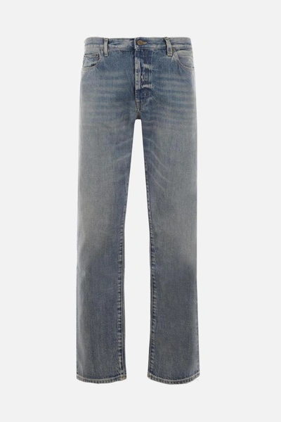 Saint Laurent Relaxed Jeans In Blue