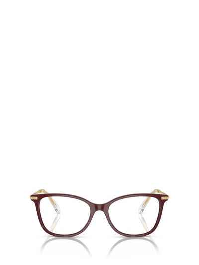 Swarovski Mens Red Sk2010 Square-frame Acetate Optical Glasses