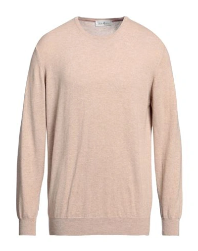 Della Ciana Man Sweater Beige Size 44 Merino Wool, Cashmere