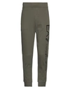Ea7 Man Pants Green Size 3xl Cotton In Green