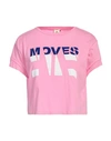 Elisabetta Franchi Woman T-shirt Pink Size 10 Cotton