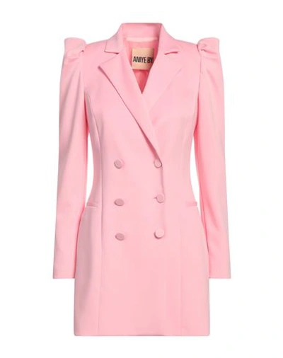 Aniye By Woman Blazer Pink Size 6 Polyester, Elastane