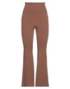 Stella Mccartney Woman Pants Brown Size 8-10 Viscose, Polyester, Polyamide, Elastane