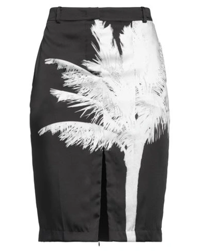 N°21 Woman Midi Skirt Black Size 12 Polyester