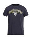 Plein Sport Man T-shirt Black Size Xxl Cotton In Blue