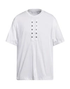 Neil Barrett Man T-shirt White Size Xl Cotton In White