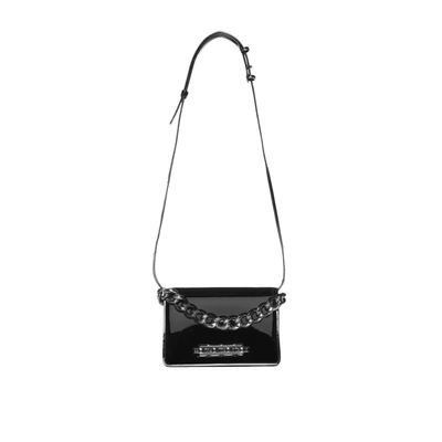 Alexander Mcqueen Leather Mini Bag In Black