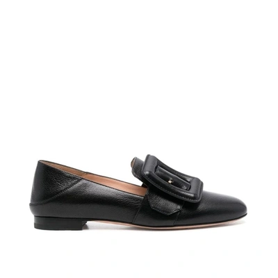 Bally Schuhe Leather Loafers In Black