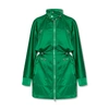 Bottega Veneta Satin Parka Women In Green