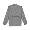 Brunello Cucinelli Mohair Wool Pullover Women In Gray