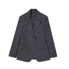 Brunello Cucinelli Wool Blazer Women In Gray