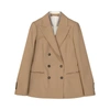 Brunello Cucinelli Wool Jacket In Brown