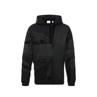 Burberry Cotton Sweatshirt In Black
