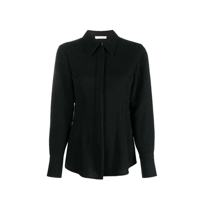 Chloé Chloe Knitted Shirt Women In Black