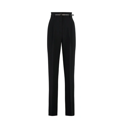 Max Mara Ghisa Cady Pants In Black