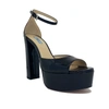 PRADA LEATHER PLATFORM SANDALS