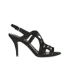 Ferragamo Gal Heel Sandals In Black
