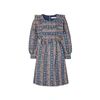 See By Chloé Deva Printed Linen Midi Dress In Multicolor