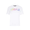 VERSACE COTTON LOGO T-SHIRT