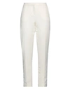 Ermanno Di Ermanno Scervino Woman Pants Ivory Size 6 Polyester, Elastane In White