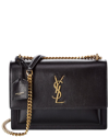 SAINT LAURENT SAINT LAURENT SUNSET MEDIUM LEATHER SHOULDER BAG