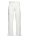 True Royal Woman Pants White Size 6 Viscose In White