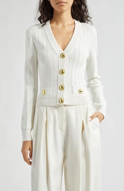 Cara Cara Women's Lavira Button Cardigan In Ivory