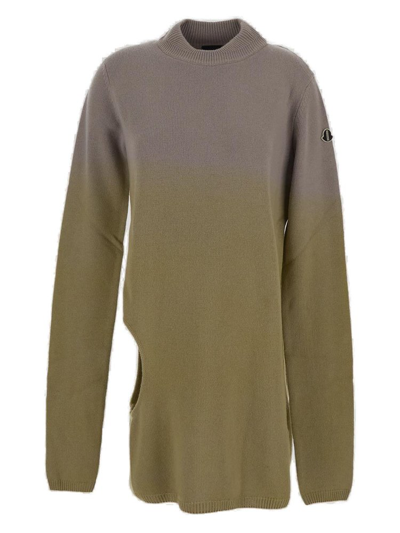 Moncler Genius Subhuman Cut-out Jumper In Grey