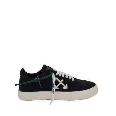 OFF-WHITE LOW VULCANIZED CANVAS SNEAKERS
