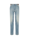 GUCCI GUCCI KIDS BUTTON DETAILED STRAIGHT LEG JEANS