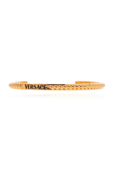 Versace Logo In Gold