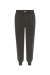 VERSACE VERSACE ELASTICATED WAISTBAND KNITTED TROUSERS