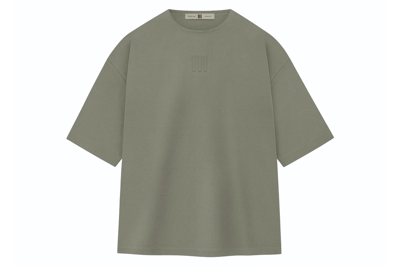 Pre-owned Fear Of God Athletics Performance Jersey Tee Clay