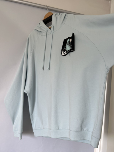 Pre-owned Raf Simons Patches Hoodie In Blue