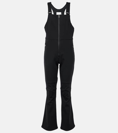 Yves Salomon Belted Ski Suit In Black